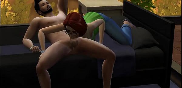  Fucking young horny sims from the neighborhood